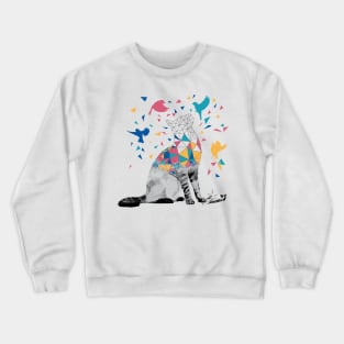 Cat Day Dreams Crewneck Sweatshirt